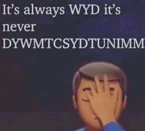 what does dywmtcoaeyptycomf mean|what does stfuattdlagg stand for.